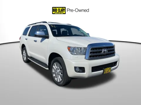 White 2016 Toyota Sequoia Platinum for sale in Union Gap, WA