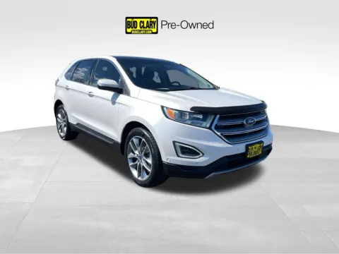 White 2018 Ford Edge Titanium for sale in Union Gap, WA