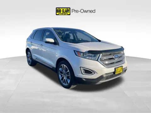 White 2018 Ford Edge Titanium for sale in Union Gap, WA