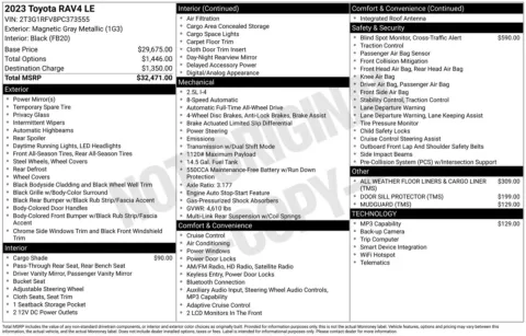 Photos of 2023 Toyota RAV4 LE for sale in Union Gap, WA at Bud Clary Toyota of Yakima