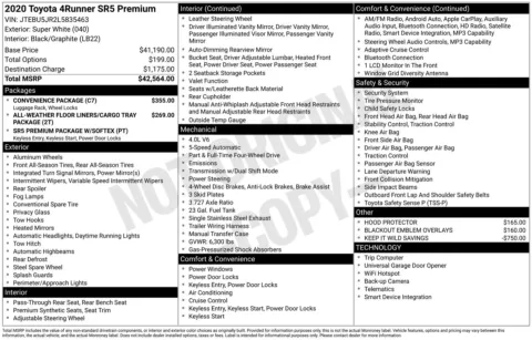 Photos of 2020 Toyota 4Runner SR5 Premium for sale in Union Gap, WA at Bud Clary Toyota of Yakima