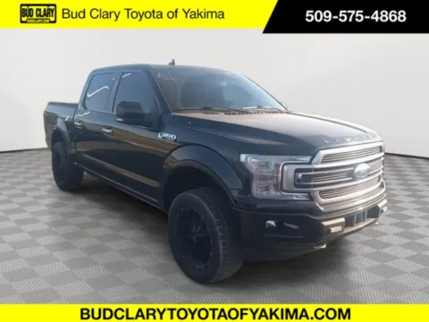 Black 2018 Ford F-150 Limited for sale in Union Gap, WA