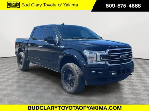 Black 2018 Ford F-150 Limited for sale in Union Gap, WA