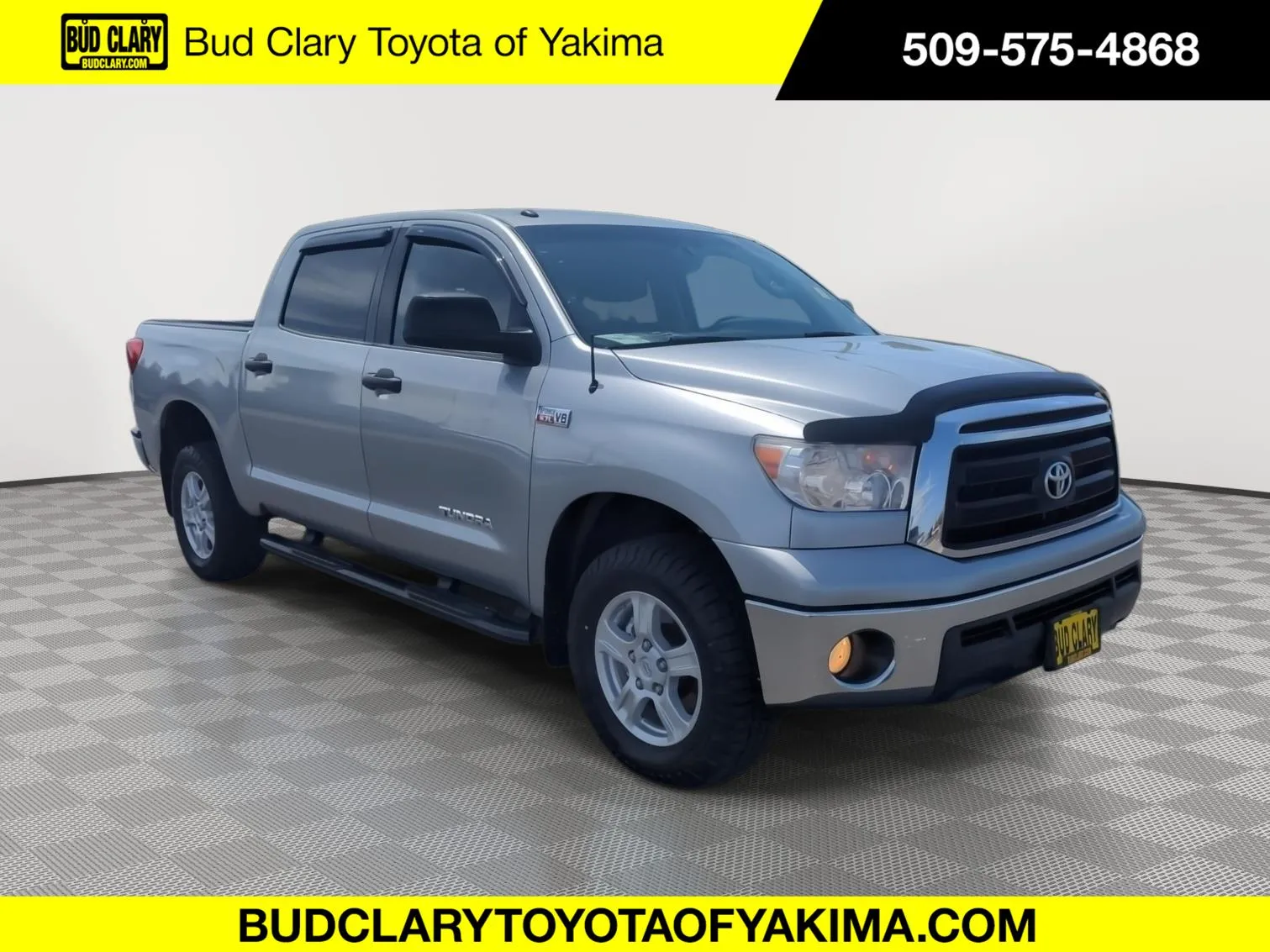 Silver 2012 Toyota Tundra 4WD Truck Grade for sale in Union Gap, WA