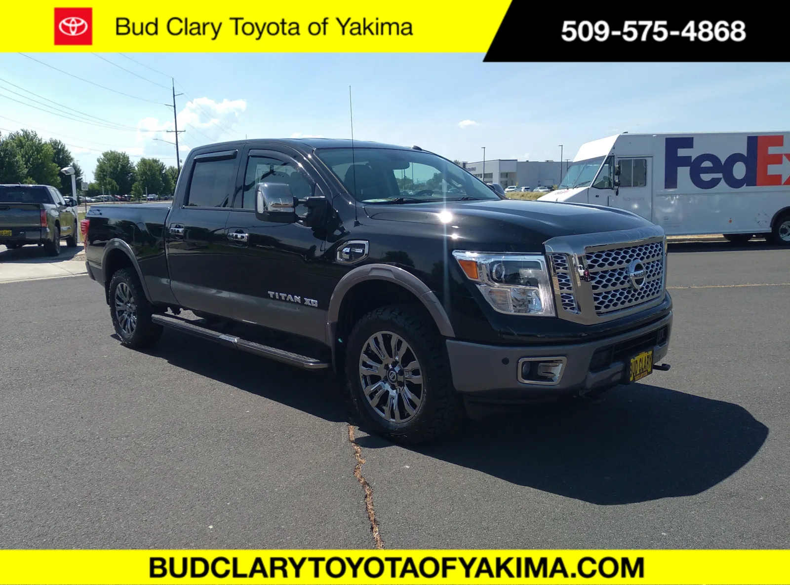 Black 2017 Nissan Titan Xd Platinum Reserve for sale in Union Gap, WA