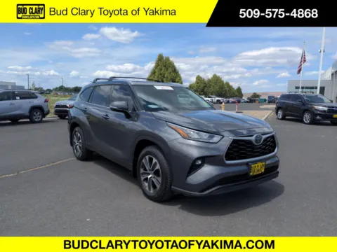 Gray 2020 Toyota Highlander XLE for sale in Union Gap, WA