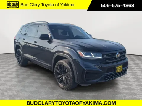 Black 2021 Volkswagen Atlas 3.6L V6 SEL Premium R-Line for sale in Union Gap, WA