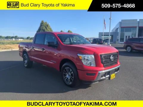Red 2022 Nissan Titan SV for sale in Union Gap, WA