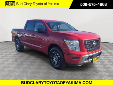 Red 2022 Nissan Titan SV for sale in Union Gap, WA