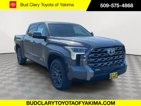 Gray 2025 Toyota Tundra Platinum Hybrid for sale in Union Gap, WA
