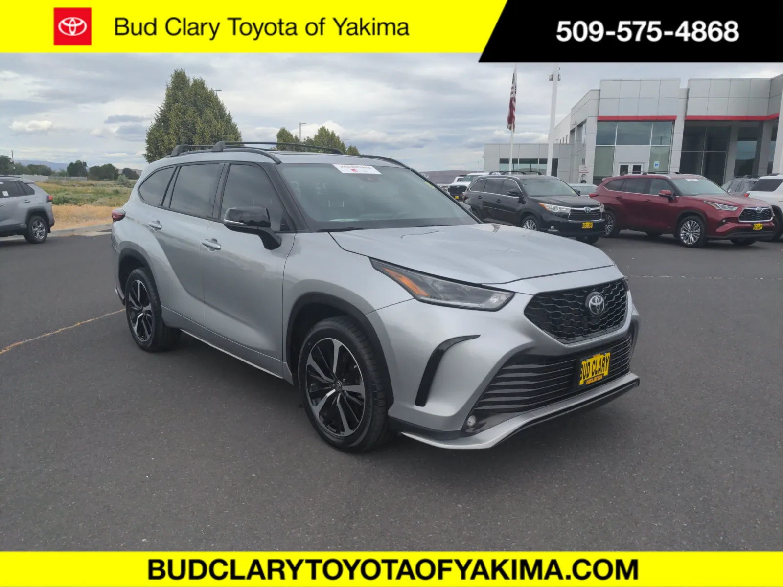Silver 2022 Toyota Highlander Xse for sale in Union Gap, WA