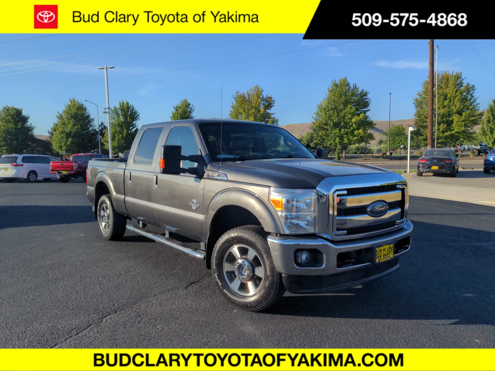 Gray 2016 Ford Super Duty F-250 Srw Lariat for sale in Union Gap, WA