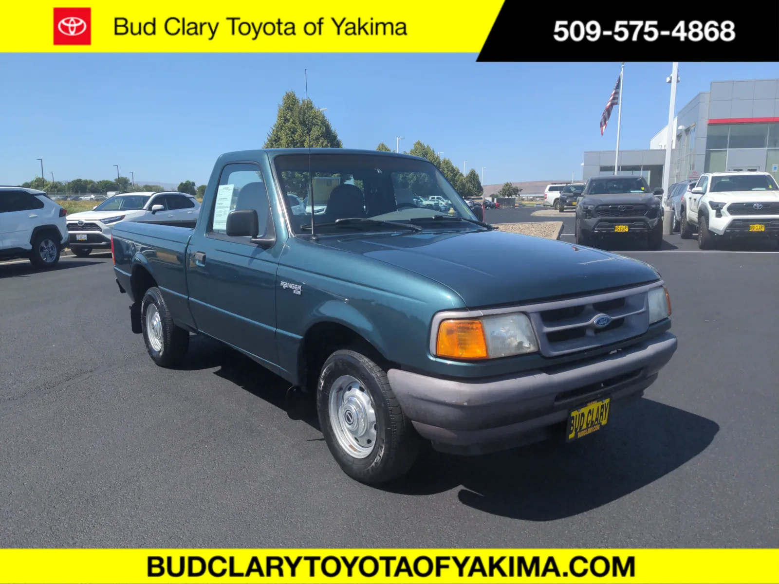 Green 1996 Ford Ranger Xl for sale in Union Gap, WA