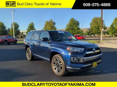 Blue 2018 Toyota 4Runner Limited for sale in Union Gap, WA