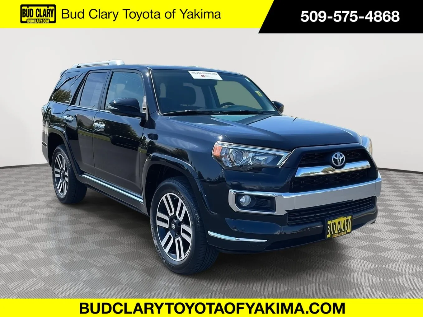 Black 2018 Toyota 4Runner Limited for sale in Union Gap, WA