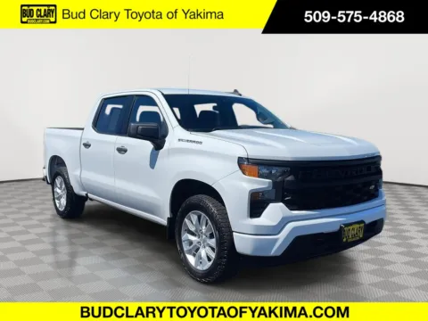 White 2022 Chevrolet Silverado 1500 Custom for sale in Union Gap, WA