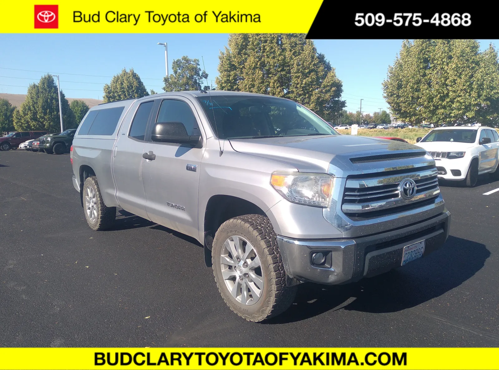 Silver 2014 Toyota Tundra 4Wd Truck Sr5 for sale in Union Gap, WA