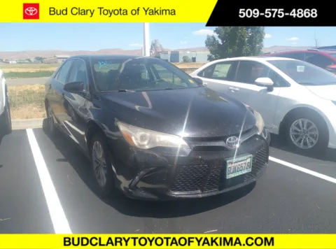 Black 2015 Toyota Camry Se for sale in Union Gap, WA