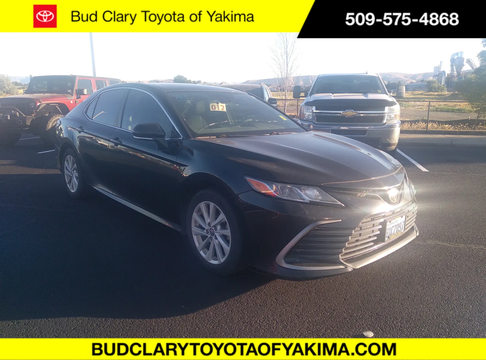 Black 2021 Toyota Camry Le for sale in Union Gap, WA