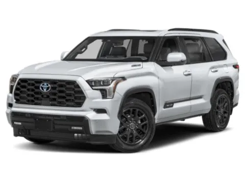 White 2025 Toyota Sequoia Platinum for sale in Union Gap, WA