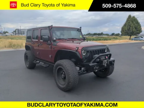 Red 2008 Jeep Wrangler Unlimited X for sale in Union Gap, WA