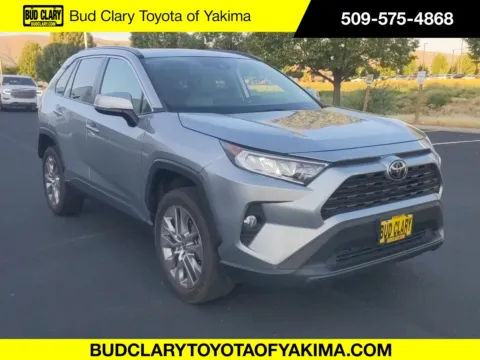 Silver 2021 Toyota RAV4 XLE Premium for sale in Union Gap, WA