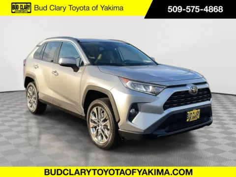 Silver 2021 Toyota RAV4 XLE Premium for sale in Union Gap, WA