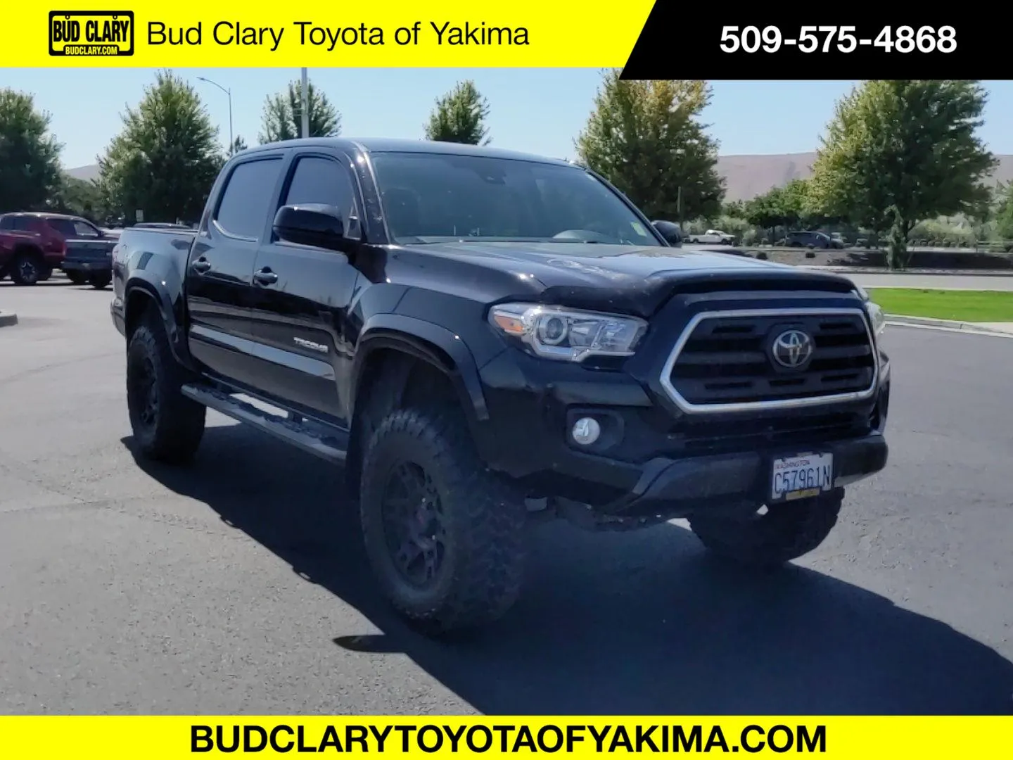 Black 2018 Toyota Tacoma SR5 for sale in Union Gap, WA