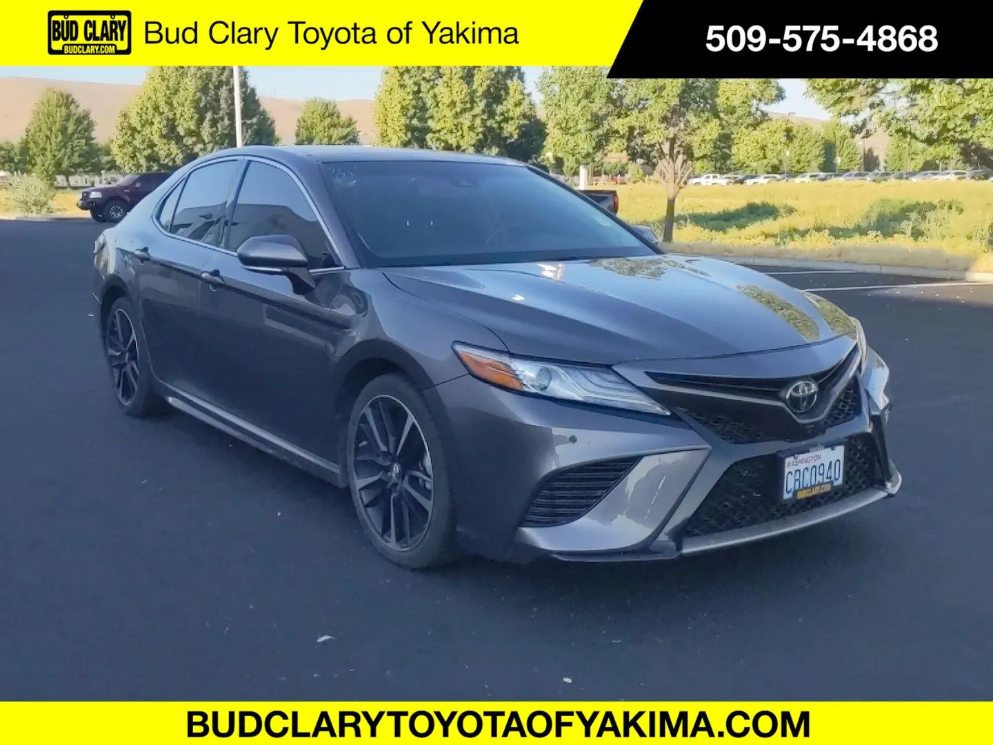 Silver 2018 Toyota Camry XSE V6 for sale in Union Gap, WA