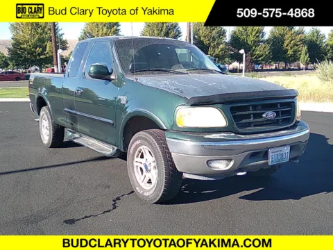 Black 2002 FORD F-150 for sale in Union Gap, WA