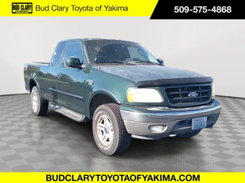 Black 2002 FORD F-150 for sale in Union Gap, WA