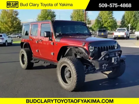 Red 2008 Jeep Wrangler Unlimited X for sale in Union Gap, WA