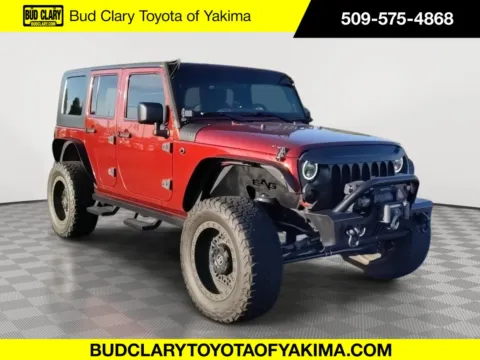 Red 2008 Jeep Wrangler Unlimited X for sale in Union Gap, WA