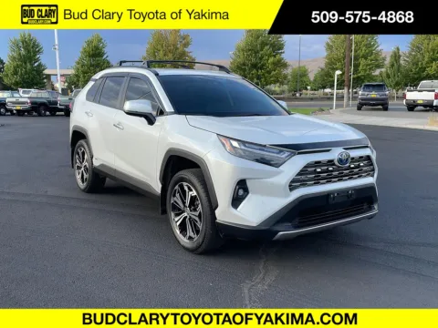 White 2024 Toyota RAV4 Hybrid Limited for sale in Union Gap, WA