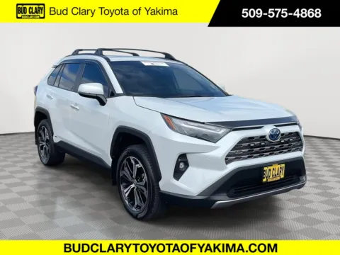 White 2024 Toyota RAV4 Hybrid Limited for sale in Union Gap, WA
