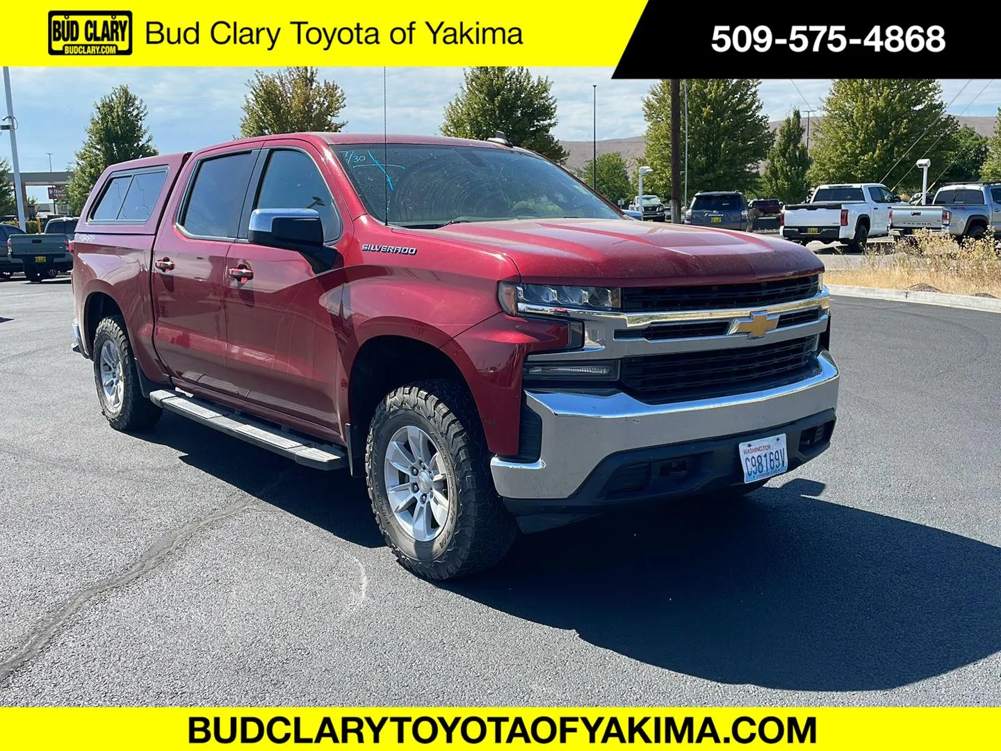 Red 2020 Chevrolet Silverado 1500 LT for sale in Union Gap, WA