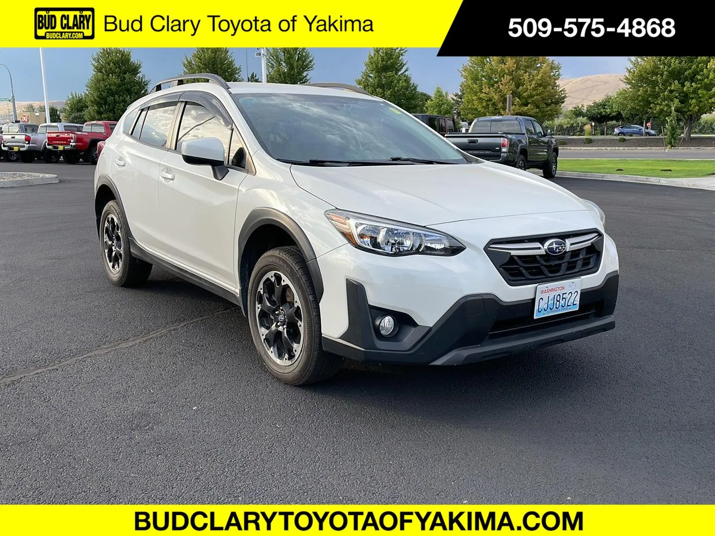 White 2023 Subaru Crosstrek Premium for sale in Union Gap, WA