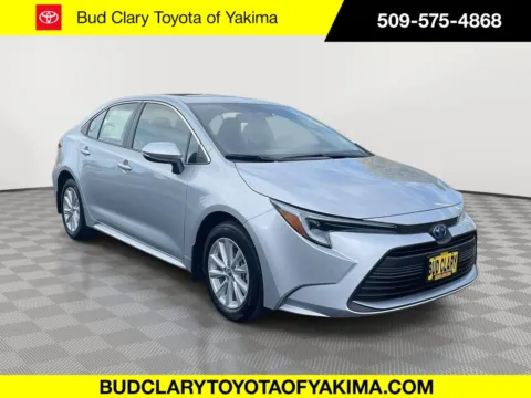 Silver 2025 Toyota Corolla Hybrid XLE for sale in Union Gap, WA