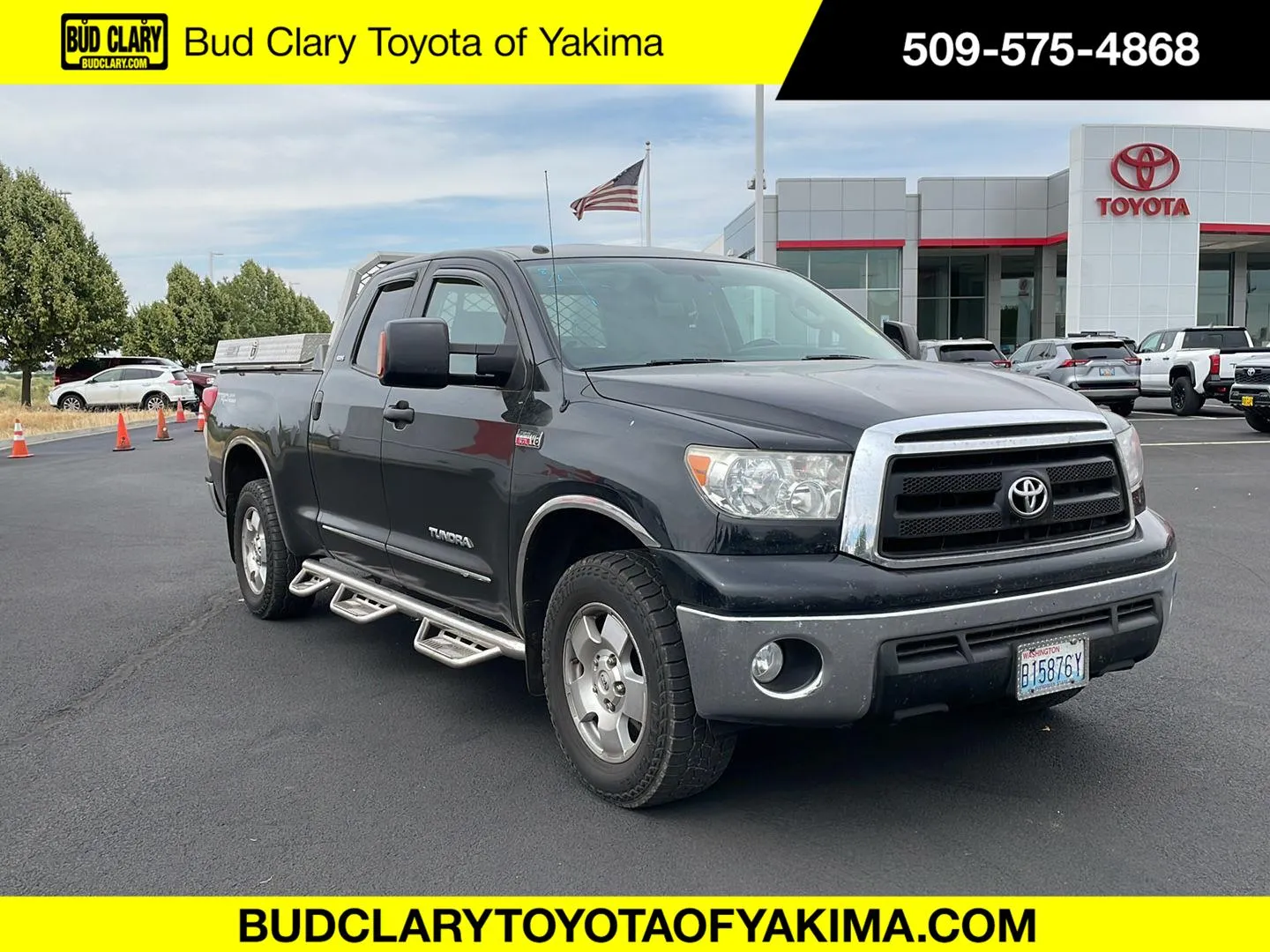Black 2013 Toyota Tundra 4WD Truck Grade for sale in Union Gap, WA