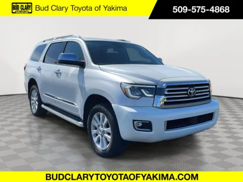 White 2018 Toyota Sequoia Platinum for sale in Union Gap, WA