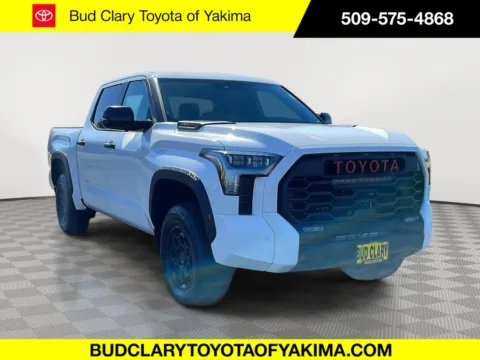 White 2025 Toyota Tundra TRD Pro Hybrid for sale in Union Gap, WA
