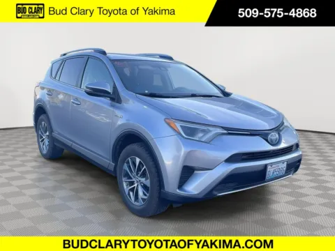 Silver 2018 Toyota RAV4 Hybrid XLE for sale in Union Gap, WA