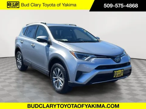 Silver 2018 Toyota RAV4 Hybrid XLE for sale in Union Gap, WA