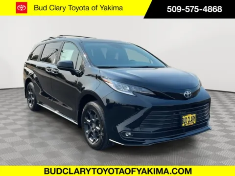 Black 2025 Toyota Sienna Woodland Edition for sale in Union Gap, WA