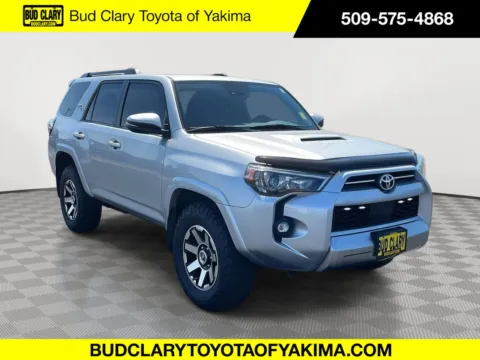 Silver 2021 Toyota 4Runner TRD Off Road Premium for sale in Union Gap, WA