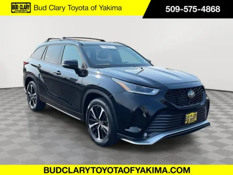 Black 2022 Toyota Highlander XSE for sale in Union Gap, WA