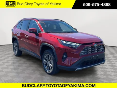 Red 2024 Toyota RAV4 Hybrid Limited for sale in Union Gap, WA