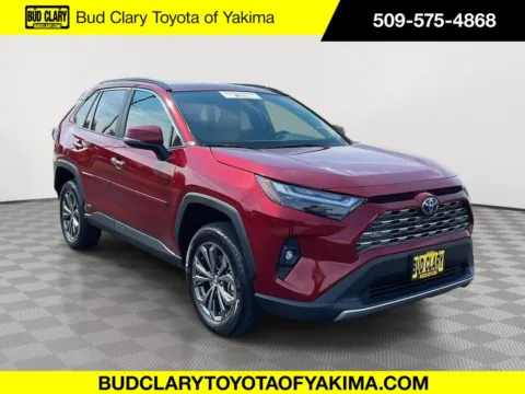 Red 2024 Toyota RAV4 Hybrid Limited for sale in Union Gap, WA