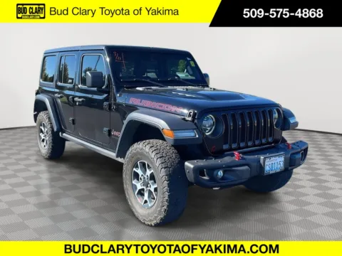 Black 2019 Jeep Wrangler Unlimited Rubicon for sale in Union Gap, WA