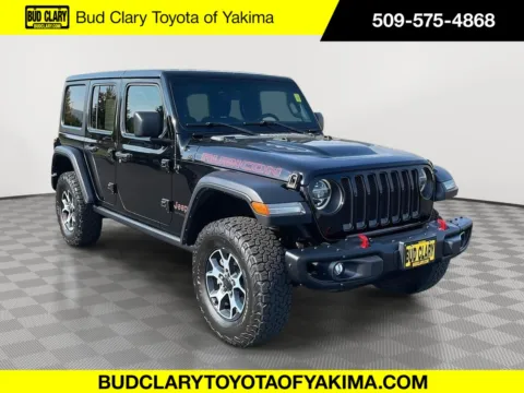 Black 2019 Jeep Wrangler Unlimited Rubicon for sale in Union Gap, WA